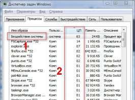 Процес «Бездіяльність системи» вантажить процесор?