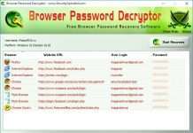 BrowserPasswordDecryptor – як подивитися паролі в браузері