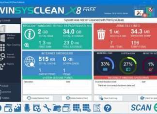 WinSysClean – оптимізація та налаштування Windows