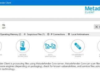 Metadefender Cloud Client – сканер з кількома антивірусами
