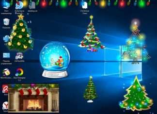 Animated Christmas Tree – ялинки, герлянди і сніг на робочому столі