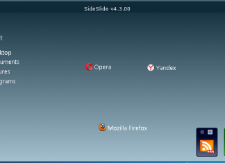 SideSlide – менеджер швидкого запуску