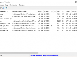 AppNetworkCounter – хто «вийшов в інтернет, і скільки «зжер»