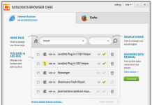Auslogics Browser Care – управління розширеннями у браузерах