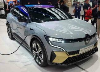 Renault представила повністю електрично хетчбек megane e-tech electric