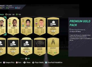 Попередній перегляд паків перед покупкою в fifa 22 і рейтинги гравців збірної росії