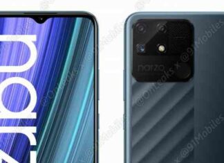 Narzo 50a. Новий недорогий смартфон realme в витоку зображень і характеристик (оновлено: дата дебюту)