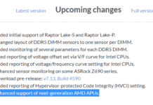 Утиліта hwinfo готується до виходу нових гібридних процесорів amd