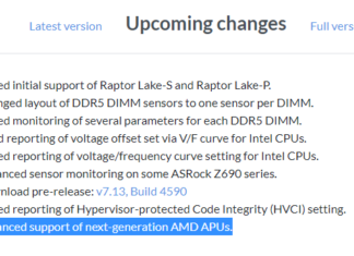 Утиліта hwinfo готується до виходу нових гібридних процесорів amd