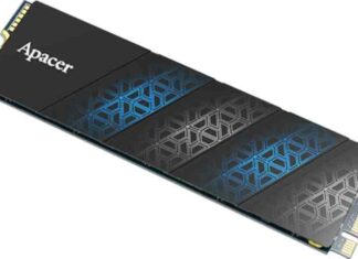 Apacer випустила твердотільні накопичувачі as2280p4u pro ємністю до 2 тбайт