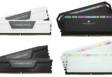 Corsair представила комплекти пам’яті ddr5 з частотою до 5200 мгц і об’ємом до 64 гбайт