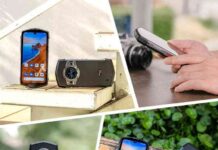 Представлений смартфон unihertz ticktock з вбудованими “смарт-годинниками” на задній кришці