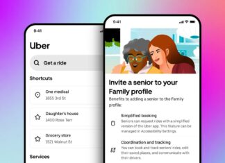 Спрощений додаток Uber для людей похилого віку запускається по всій країні