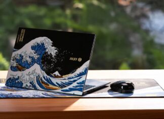 Ноутбук MSI Prestige Ukiyo Edition ограниченного выпуска со скидкой $500 в Best Buy