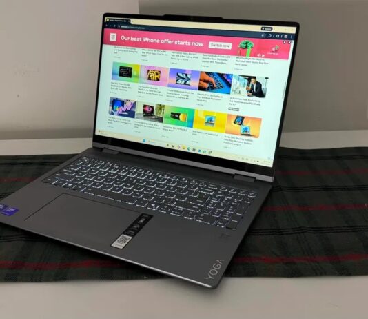 Lenovo Yoga 7i 16 Gen 10: універсальний конвертований ноутбук середнього класу