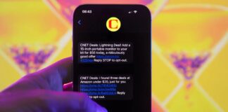 CNET запускає безкоштовні щоденні SMS-повідомлення про угоди