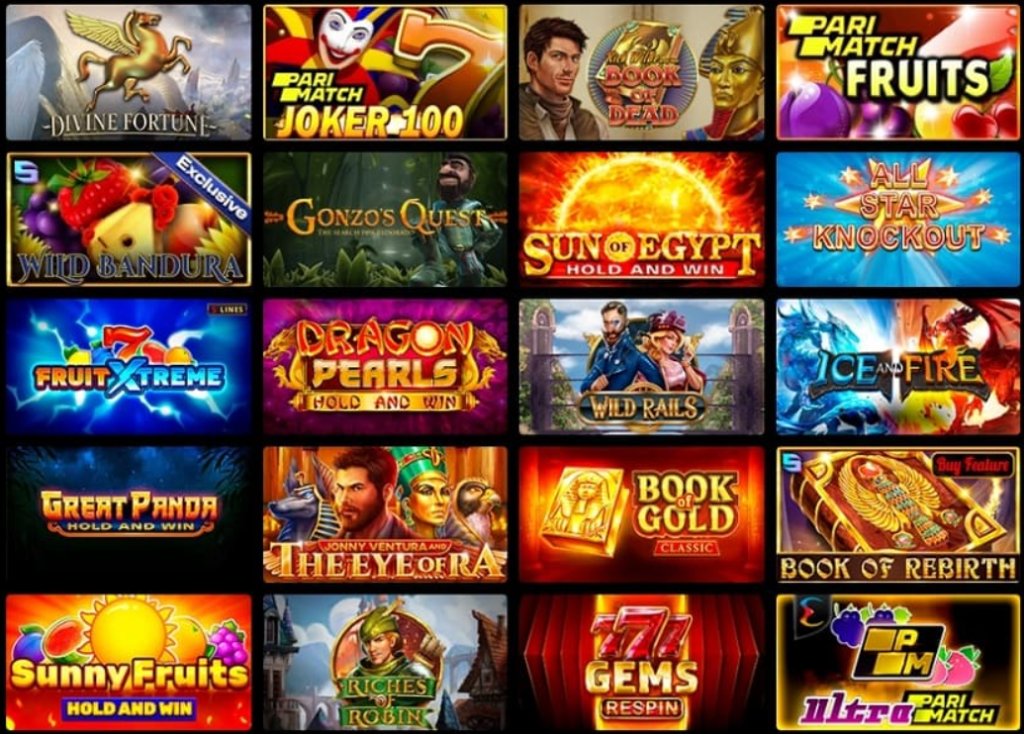 онлайн казино интерфейс слоты