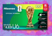 Масштабне оновлення домашнього кінотеатру: 100-дюймовий Mini-LED телевізор Hisense досяг рекордно низької ціни