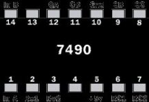 Understanding the 7490 Decade Counter Pinout